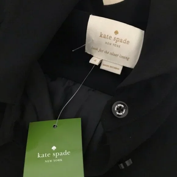 KATE SPADE Griffin Dress In Black - Picture 5 of 8